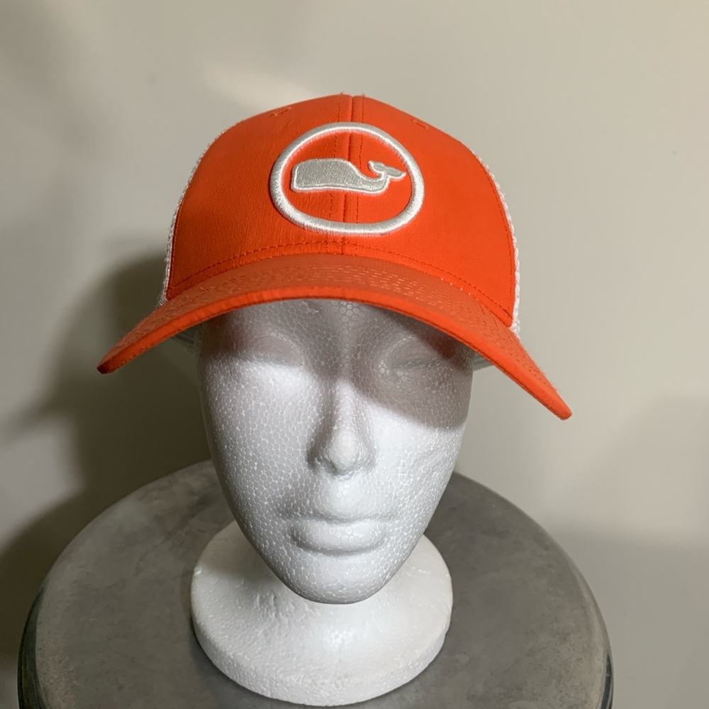 Vineyard Vines Whale Dot Performance Trucker Snapback Hat
